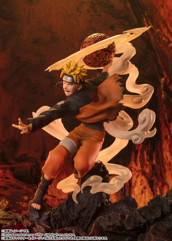 Naruto Uzumaki Naruto Lava Release Figuarts Zero